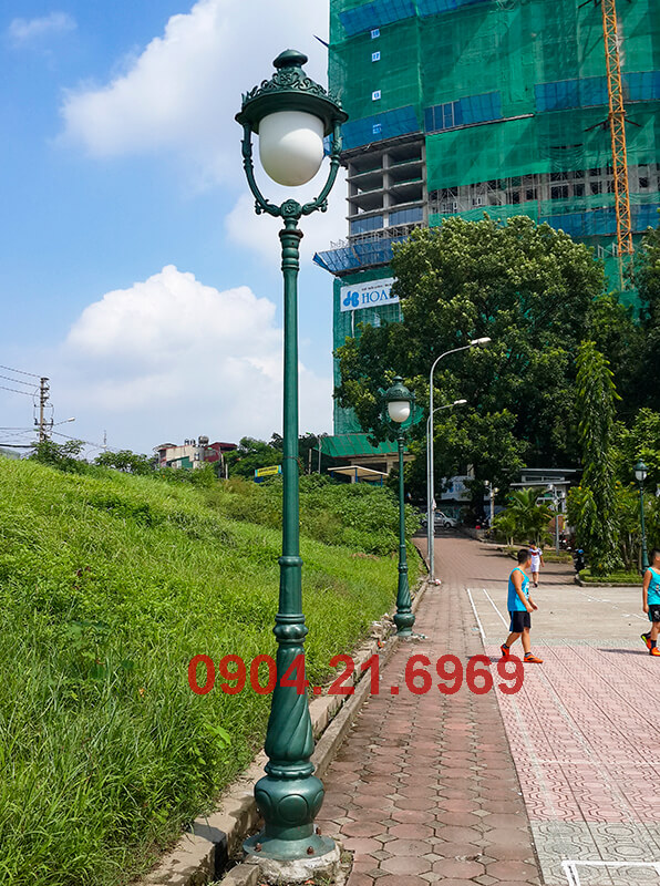 cột đèn công viên 1 bóng